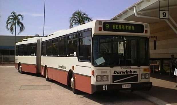 Darwin Volvo B10MA Volgren 91